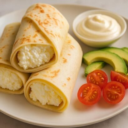2 Ingredient Cottage Cheese Wraps: The Lazy Cook’s High-Protein Dream