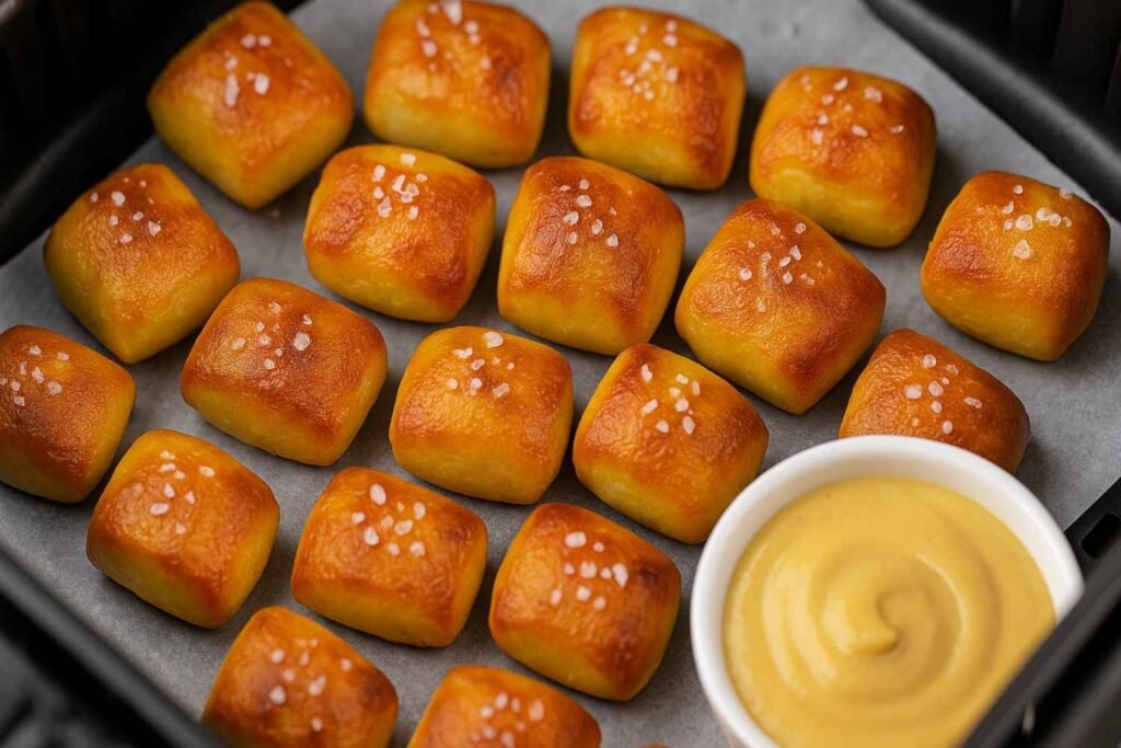Air Fryer Keto Pretzel Bites