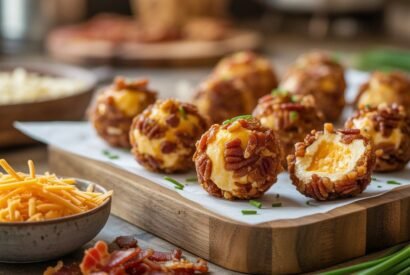 Thumbnail for Bacon Cheddar Mini Cheese Balls That Steal the Show at Every Party