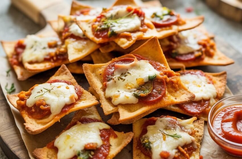 Crispy Pizza Chips