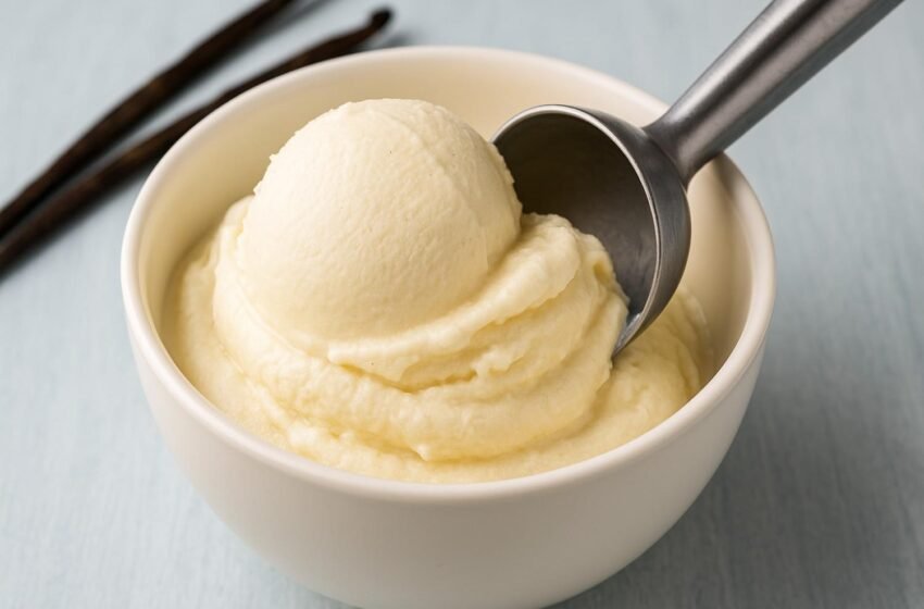 Easy Dairy-Free Vanilla Ice Cream