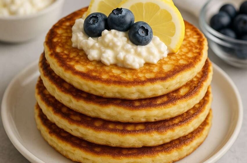 Keto Cottage Cheese Pancakes Recipe