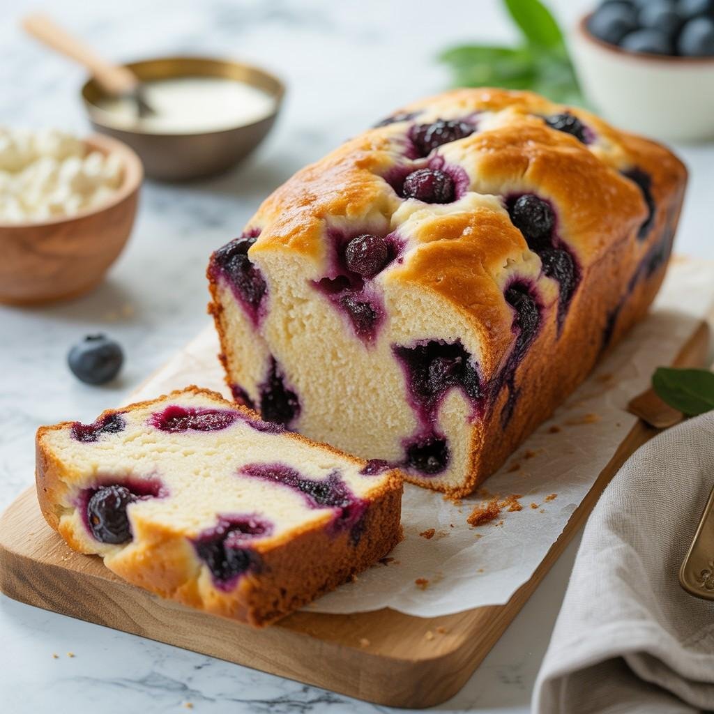 This Cottage Cheese Blueberry Bread Might Be the Best Thing You Bake All Year