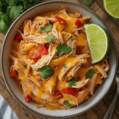 High-Protein Tex-Mex Ranch Chicken Crock-Pot