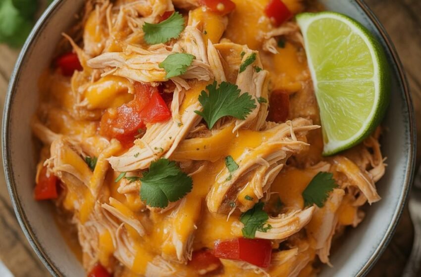 High-Protein Tex-Mex Ranch Chicken Crock-Pot