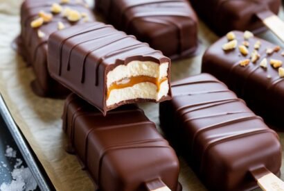 Thumbnail for No-Sugar Rippled Vanilla Chocolate Keto Bars