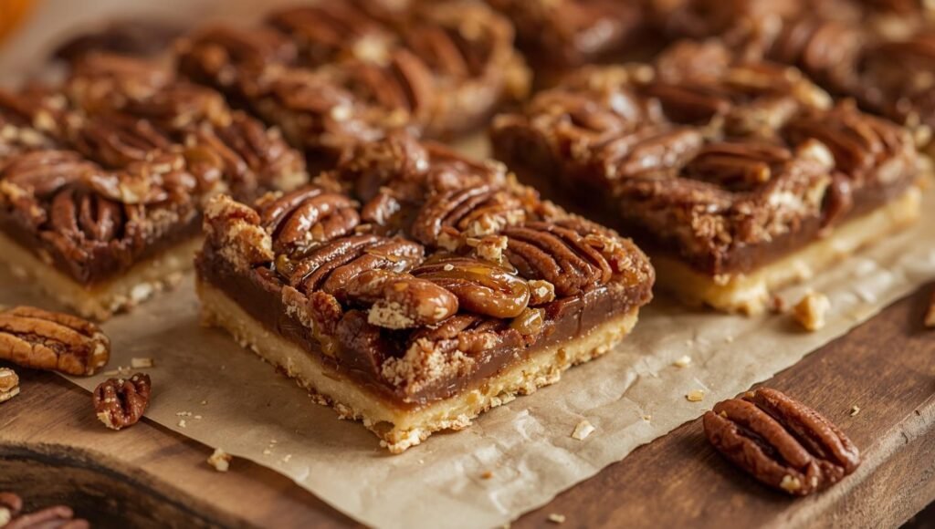 Maple Pecan Pie Bars (Dairy-Free Option)