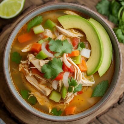 Mexican chicken soup