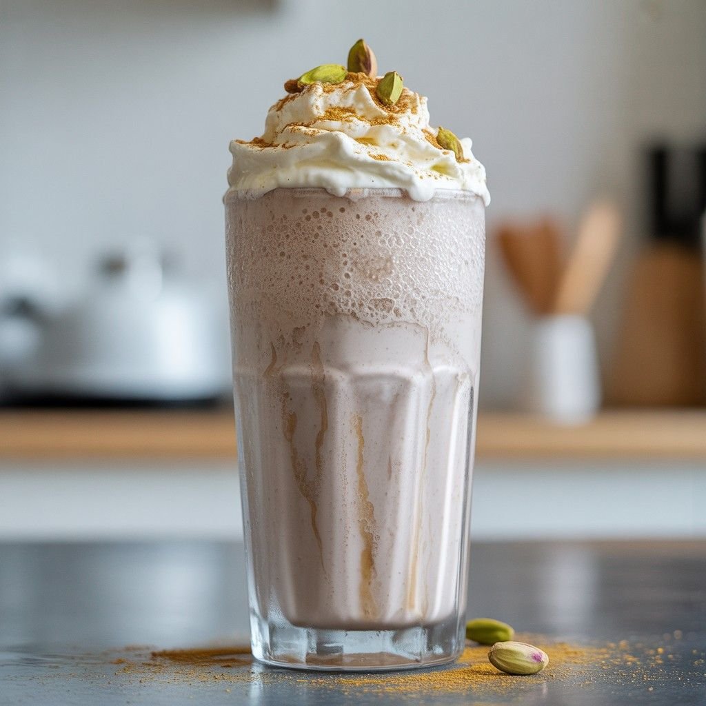Keto Vanilla-Cardamom Cream Milkshake