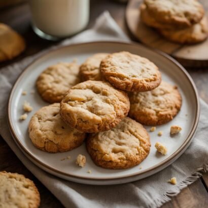 High-Protein Almond-Cottage Cheddar Cookies