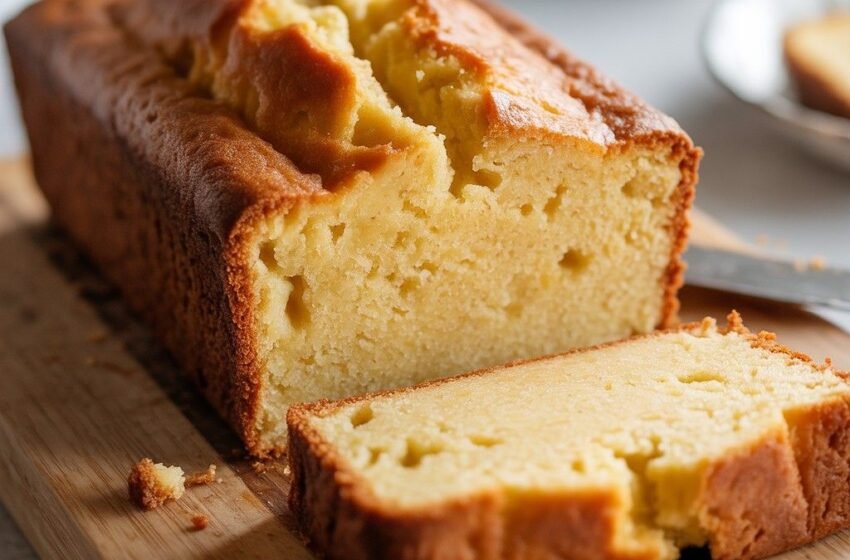 buttery almond flour keto pound cake
