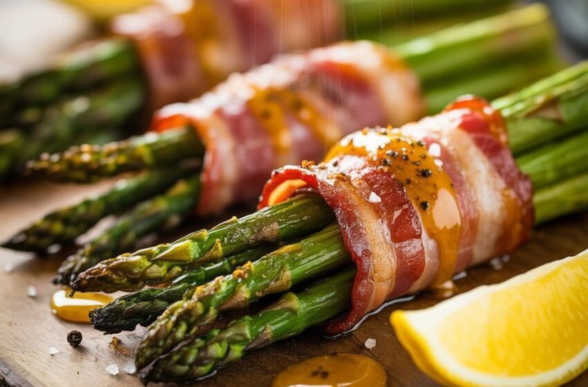 Bacon-Wrapped Asparagus Bundles
