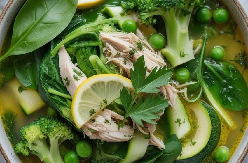 green detox soup