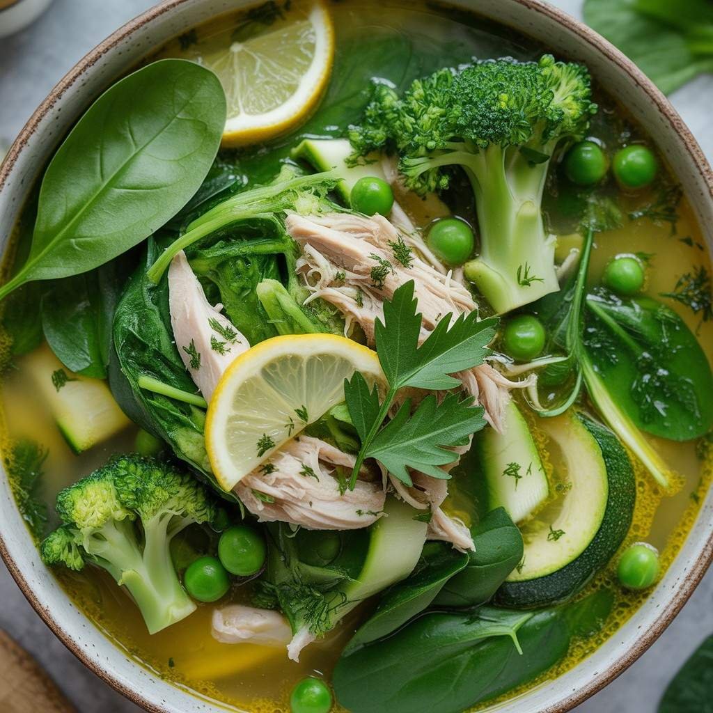 green detox soup