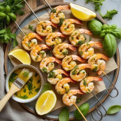 Zesty Herb & Citrus Shrimp Kabobs