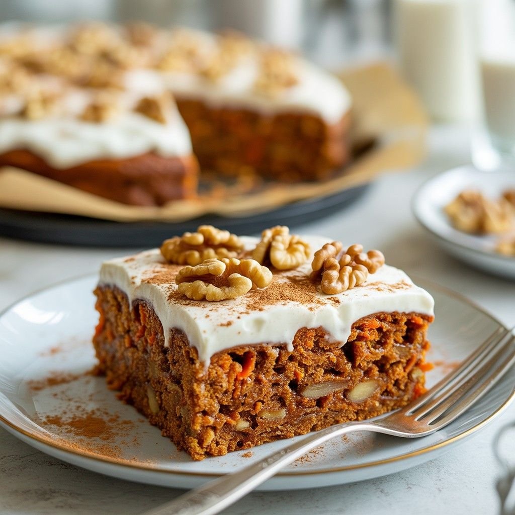 high protein gluten free carrot cake