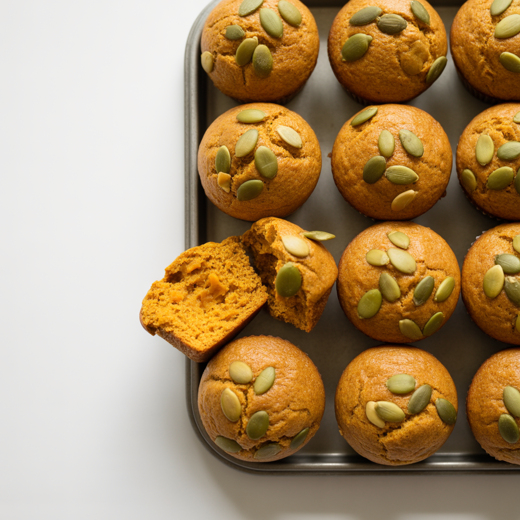 pumpkin protein muffins
