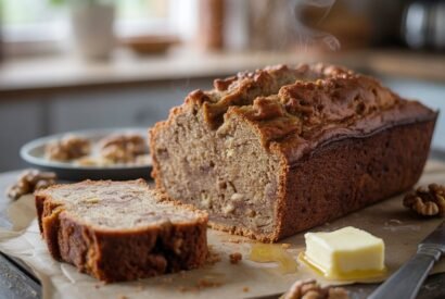 Thumbnail for Ultimate Creamy Banana-Nut Low-Carb Loaf