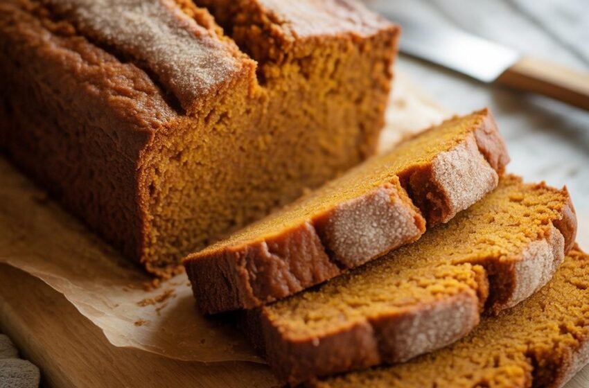 low-sugar pumpkin bread