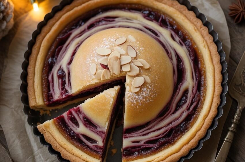 Christmas Frangipane Mincemeat Tart