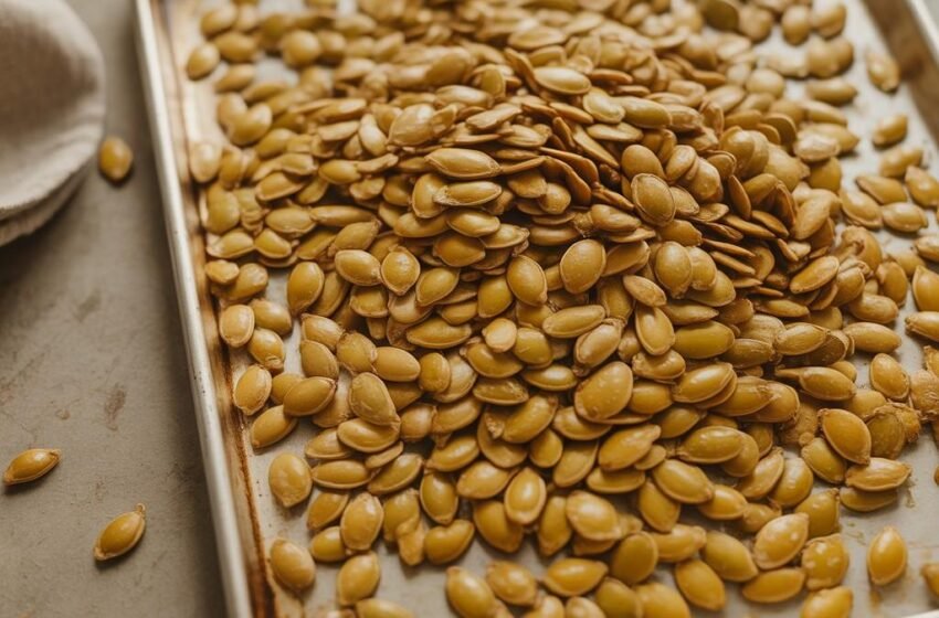 roasted pumpkin seeds