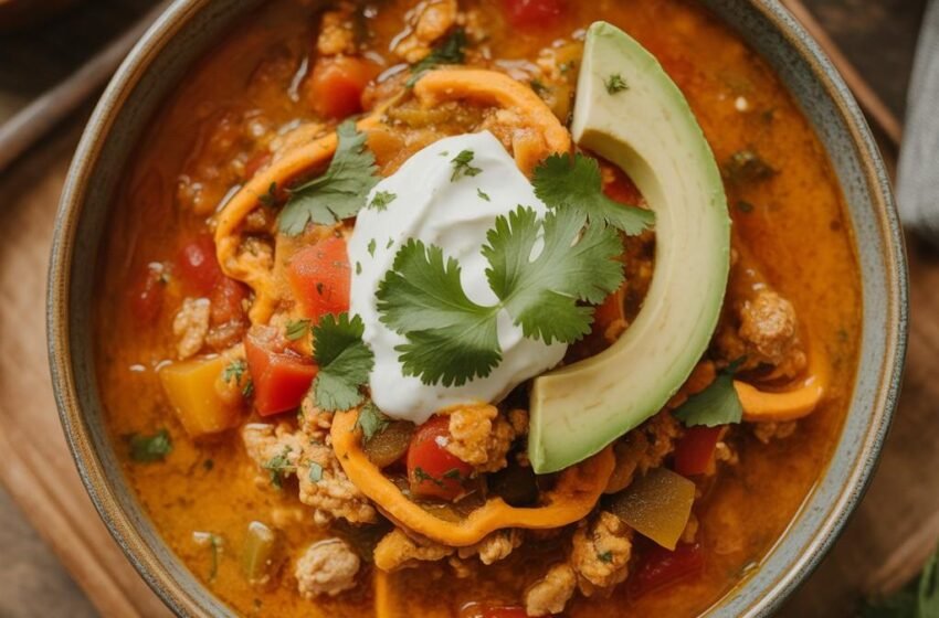 Pumpkin Turkey Chili with Autumn Spice