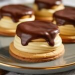 Boston cream pie cookies