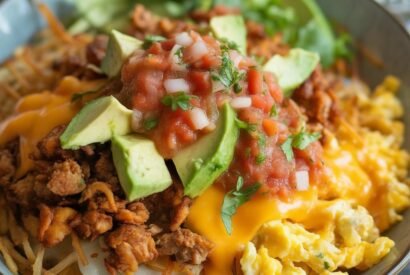 Thumbnail for Crispy Breakfast Burrito Bowl