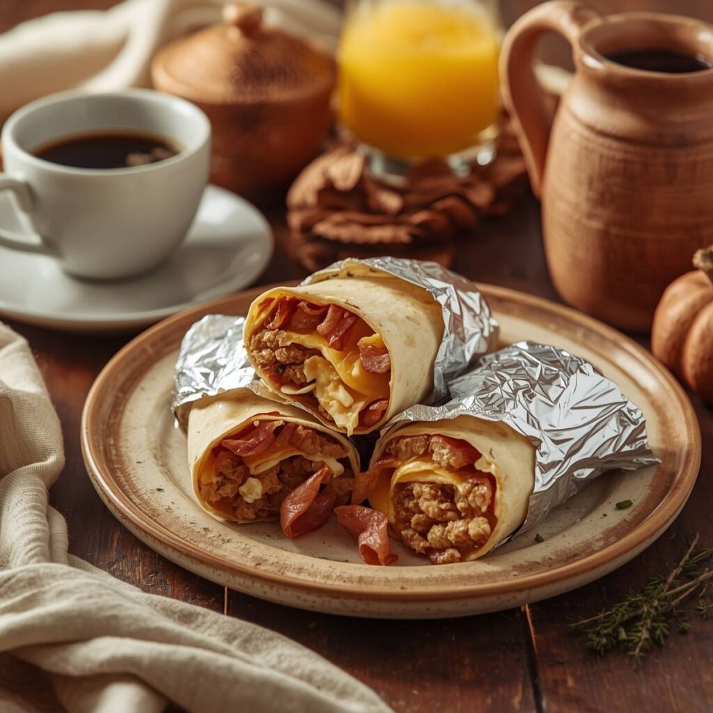 Breakfast burritos