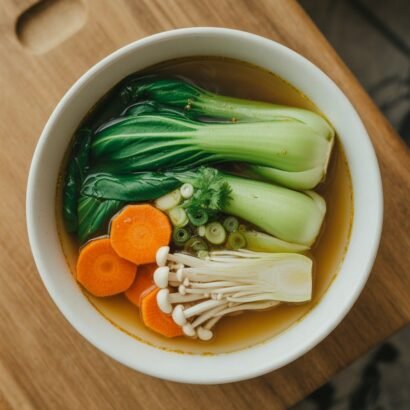 Quick Chinese Vegetable Soup