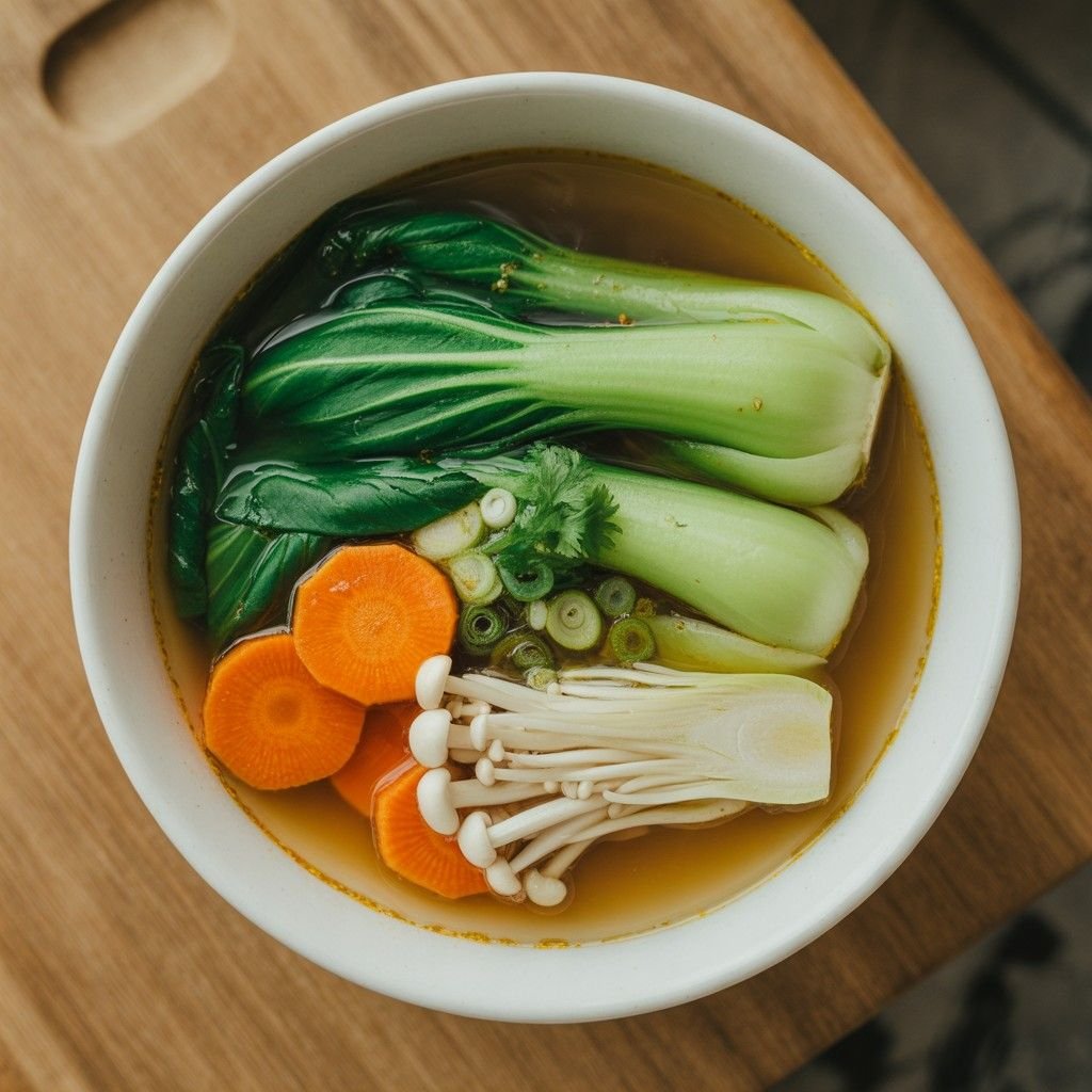 Quick Chinese Vegetable Soup