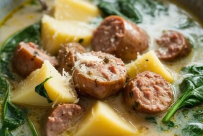 Thumbnail for Creamy Italian Sausage and Potato Soup