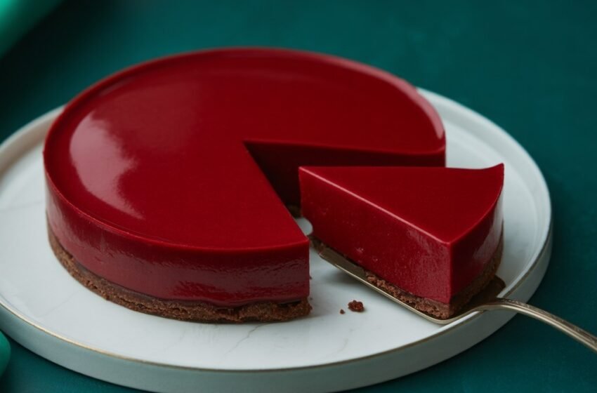 Red velvet cheesecake