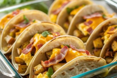 Thumbnail for Tasty Baked Breakfast Tacos