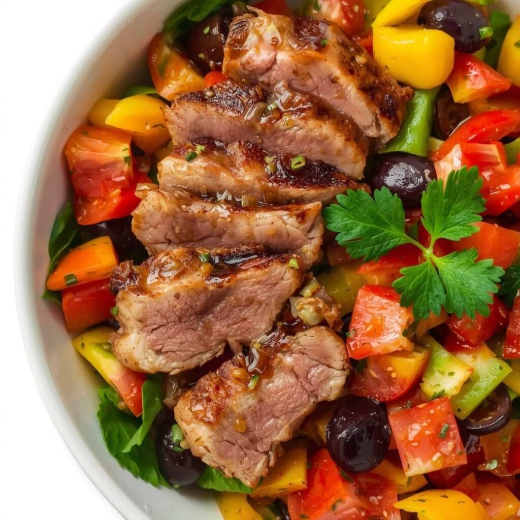 Mediterranean tuna salad