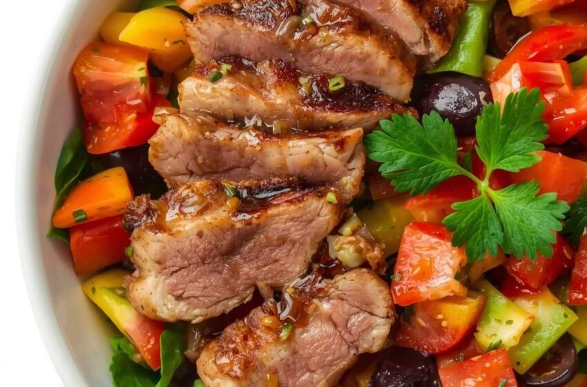 Mediterranean tuna salad