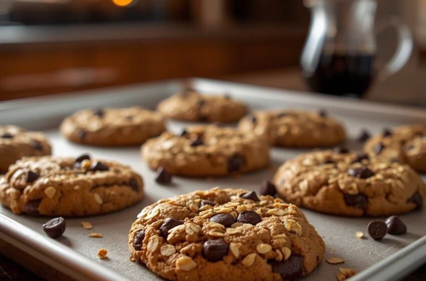 Soft and chewy protein Greek yogurt cookies