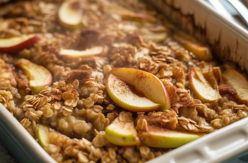apple cinnamon oatmeal