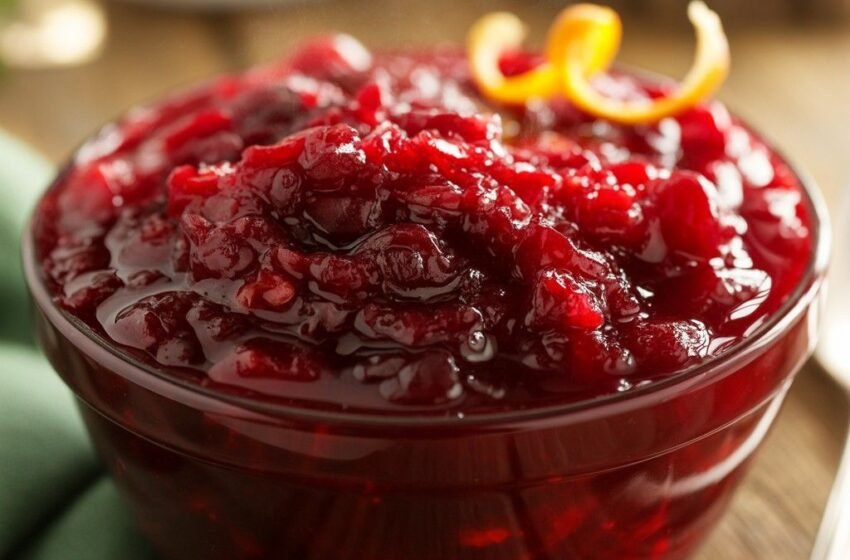 cranberry sauce