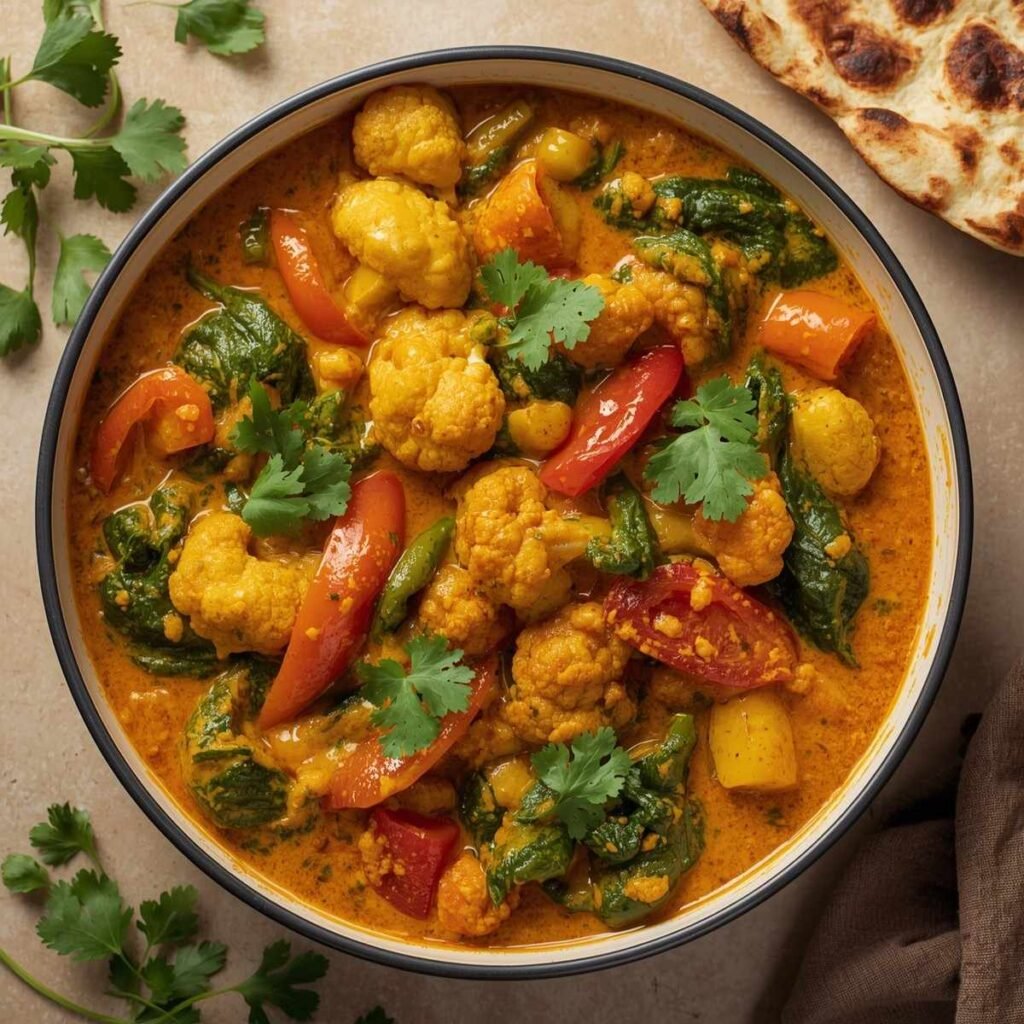 creamy vegetable curry