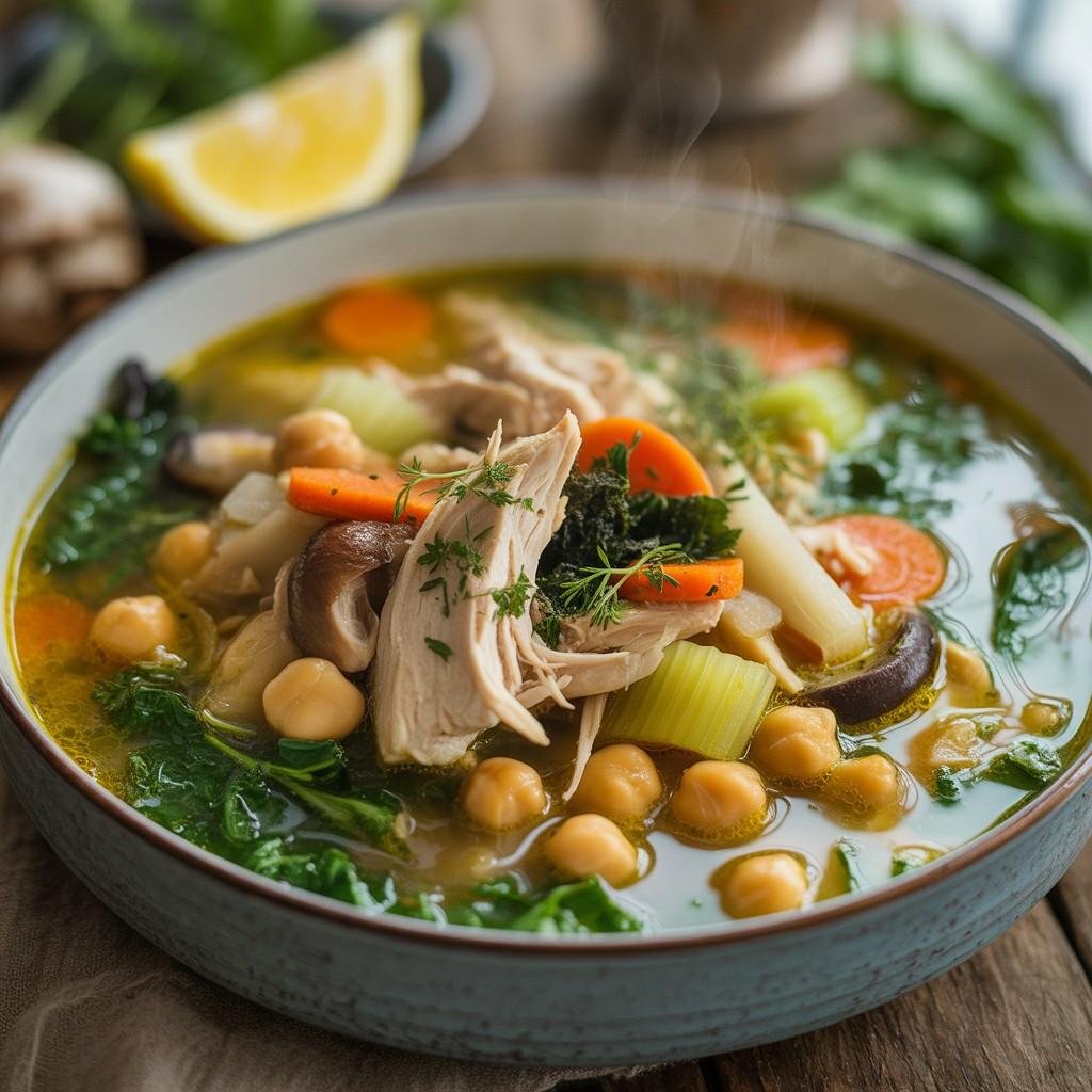detox immune-boosting chicken soup