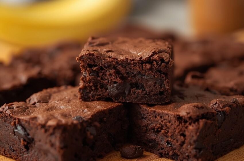 fudgy protein brownies