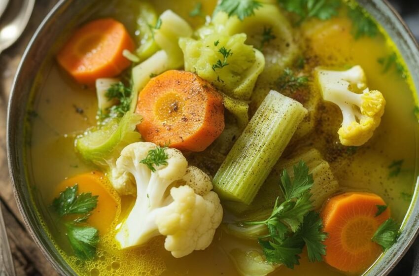 Golden Anti-Inflammatory Detox Soup