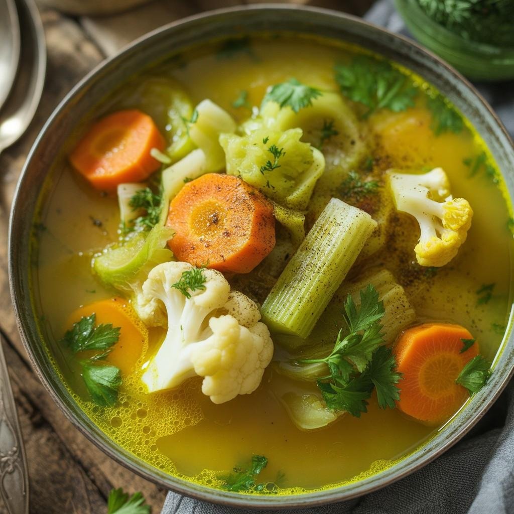 Golden Anti-Inflammatory Detox Soup