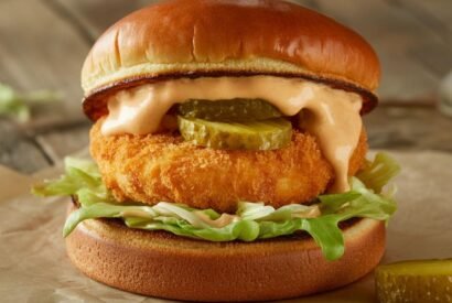 Thumbnail for Quick Prawn Pattie Burgers