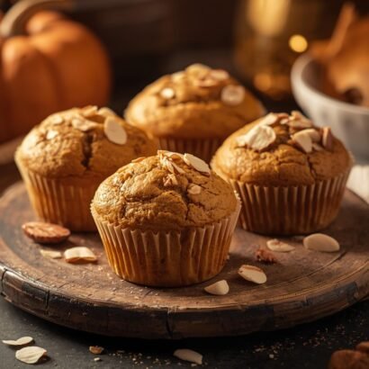 high-protein pumpkin muffins