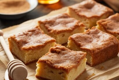 Thumbnail for Cinnamon-Sugar Honey Dessert Bars