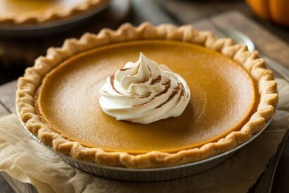 Thumbnail for Creamy Pumpkin Custard Pie