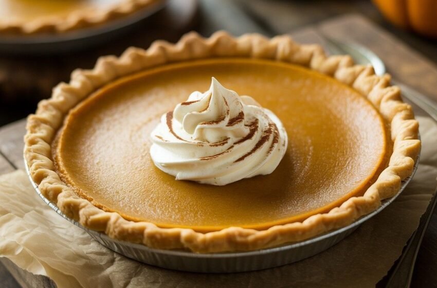 pumpkin custard pie