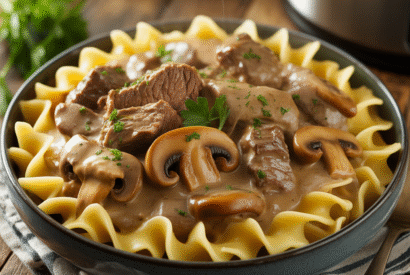 Thumbnail for One-Pot Beef Stroganoff Stew